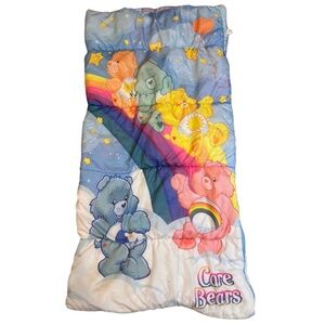 Adorable vintage Care Bears Sleeping bag